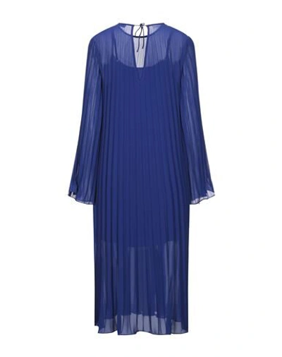 Shop Custommade 3/4 Length Dresses In Blue