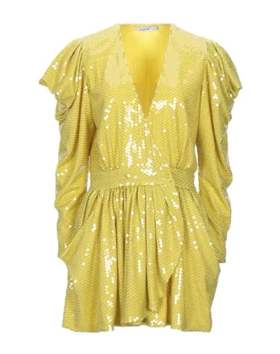 Shop Amen Short Dresses In Yellow