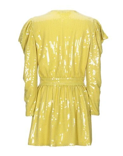 Shop Amen Short Dresses In Yellow