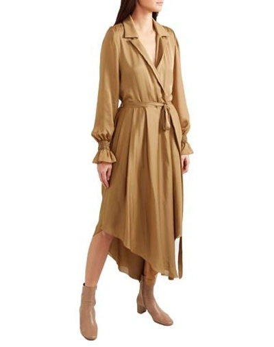 Shop Arje Long Dresses In Camel