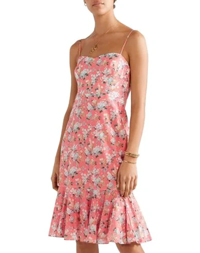 Shop Jcrew J. Crew Woman Midi Dress Salmon Pink Size 0 Cotton