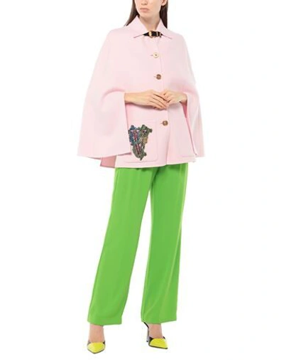 Shop Versace Capes & Ponchos In Pink