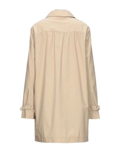 Trussardi Jeans Overcoats In Sand