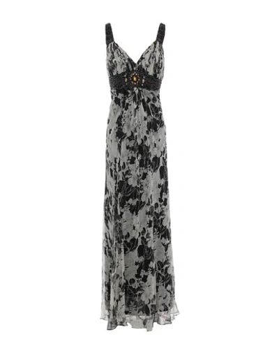 Shop After Six By Ronald Joyce Long Dresses In Grey