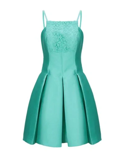 Shop Allure Short Dresses In Green