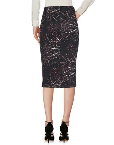 Shop Pinko Uniqueness Woman Midi Skirt Black Size 6 Polyester, Elastane