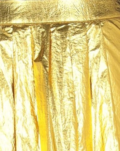Shop Essentiel Antwerp Midi Skirts In Gold