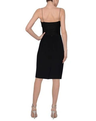 Shop Boutique Moschino Woman Midi Skirt Black Size 12 Polyester, Elastane