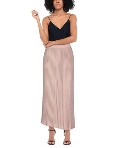 Shop Altea Woman Maxi Skirt Blush Size L Viscose, Polyester, Elastane In Pink