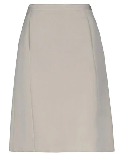 Shop Marc Jacobs Midi Skirts In Beige