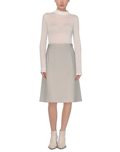 Shop Marc Jacobs Midi Skirts In Beige