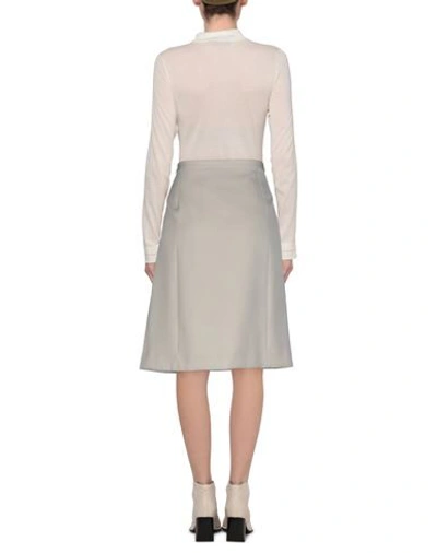 Shop Marc Jacobs Midi Skirts In Beige