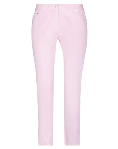 Shop Fred Perry Cropped Pants In Pink