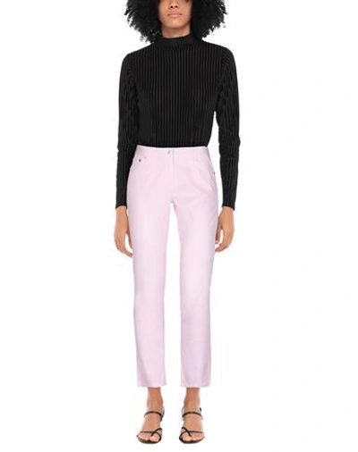 Shop Fred Perry Cropped Pants In Pink