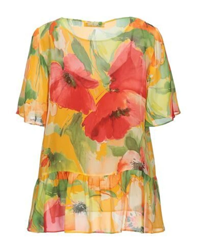Twinset Blouses In Orange