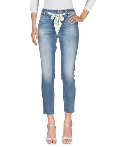 Jacob Cohёn Denim Pants In Blue