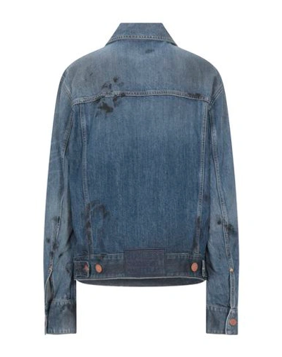 Shop Vivienne Westwood Anglomania Denim Outerwear In Blue