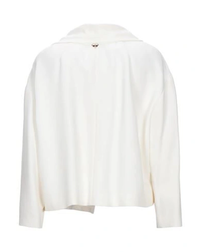 Shop 22 Maggio By Maria Grazia Severi Suit Jackets In Ivory
