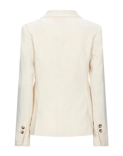 Shop Pinko Suit Jackets In Ivory