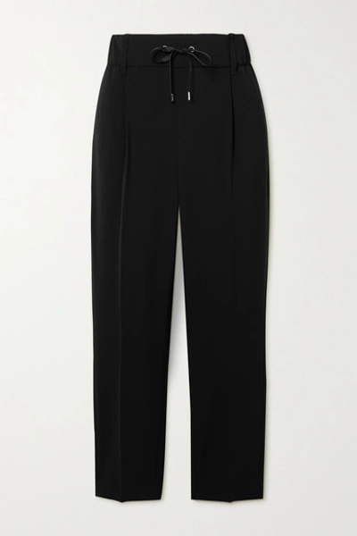 Shop Atm Anthony Thomas Melillo Twill Track Pants In Black