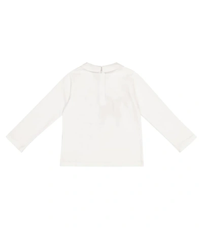 Shop Dolce & Gabbana Baby Cotton Top In White