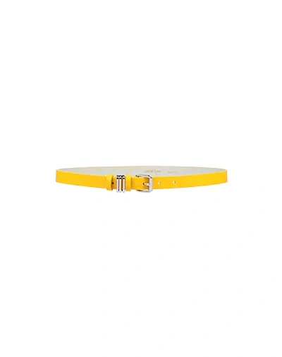 Shop Ottod'ame Belts In Yellow