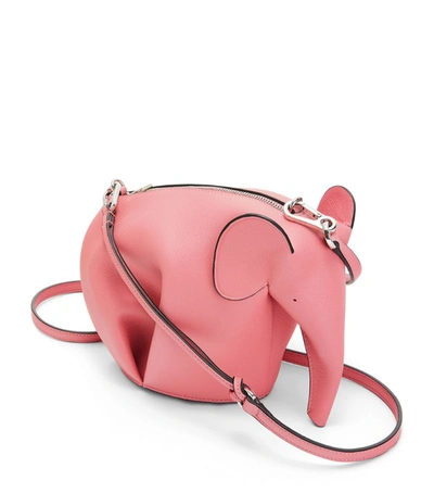 Shop Loewe Mini Leather Elephant Bag