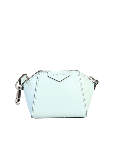 Shop Givenchy Antigona Baby Bag In Blue