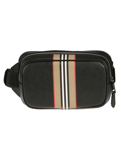 Shop Burberry West Bxz Belt Bag In Black