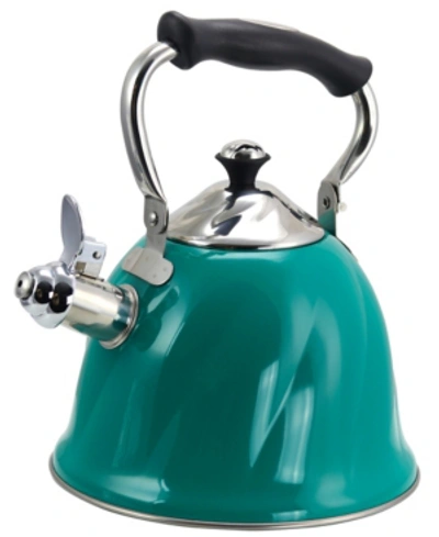 Shop Megagoods Mr. Coffee Alberton Tea Kettle With Lid In Turquoise