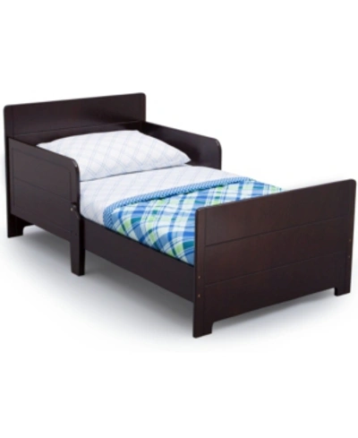 Shop Delta Children Mysize Toddler Bed In Dk Chocola