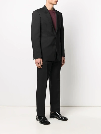 Shop Maison Margiela Slim Two-piece Suit In Black