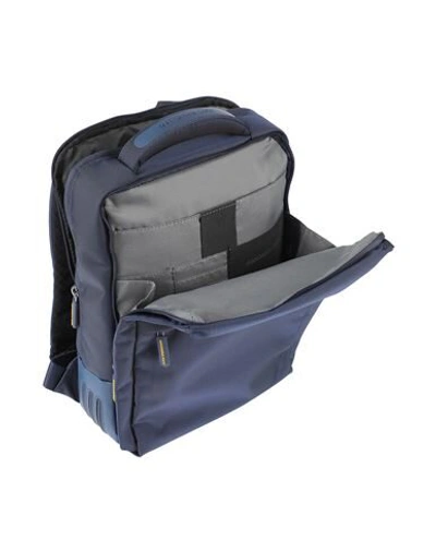 Shop Mandarina Duck Backpacks & Fanny Packs In Dark Blue
