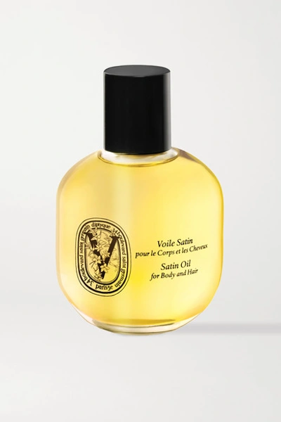 Shop Diptyque Satin Oil For Body And Hair, 100ml - One Size In Colorless