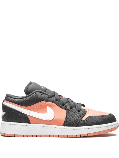 Shop Jordan Air  1 Low "pink Quartz" Sneakers In Black