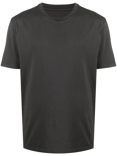 Shop Maison Margiela Round-neck Cotton T-shirt In Grey