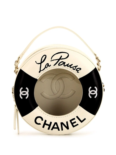 Pre-owned Chanel 2019 Limited Edition La Pausa Shoulder Bag In White