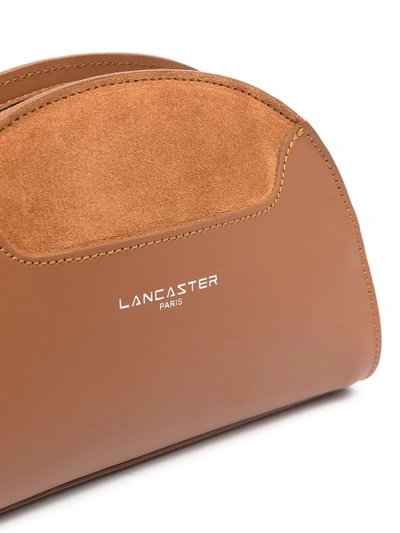 Shop Lancaster Vendome Lune Crossbody Bag In Brown