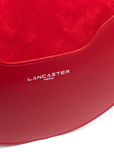 Shop Lancaster Vendome Lune Crossbody Bag In Red
