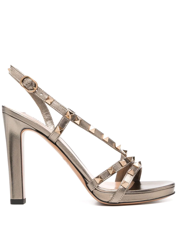 valentino heels gold