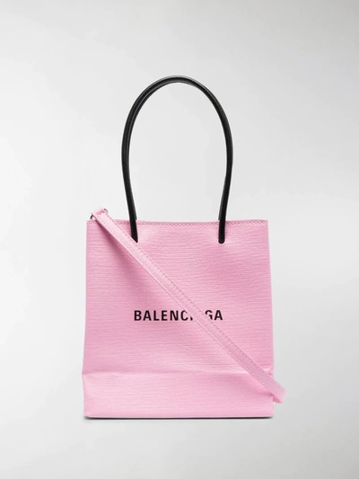 Shop Balenciaga Everyday Xxs Tote Bag In Pink