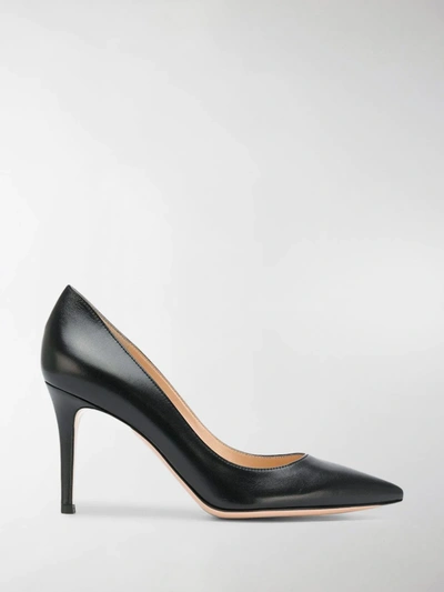 Shop Gianvito Rossi Court Shoes In Black