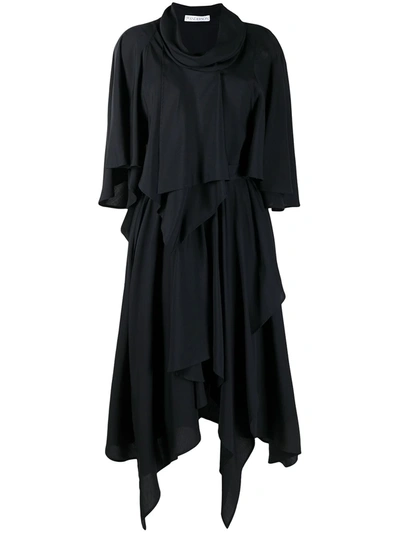 JW ANDERSON BELTED ASYMMETRIC DRESS 