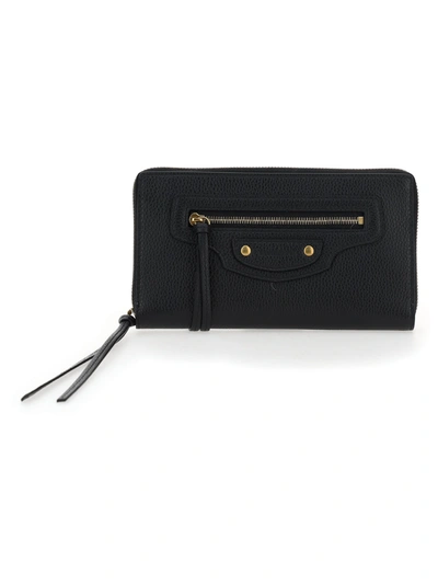 Shop Balenciaga Wallet In Black