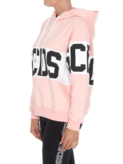 Shop Gcds Women's Pink Other Materials Sweatshirt