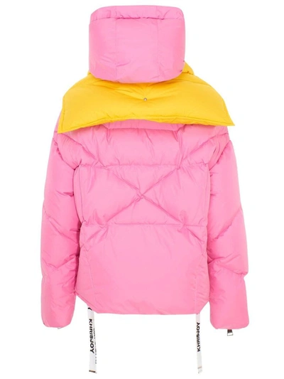 Shop Khrisjoy Women's Pink Polyester Down Jacket