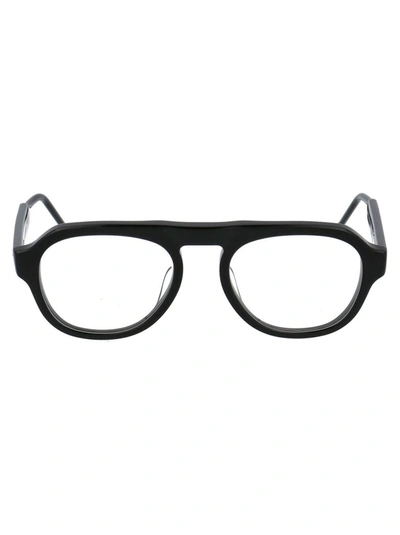 Shop Thom Browne Men's White Metal Glasses