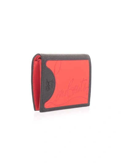 Shop Christian Louboutin Men's Black Leather Wallet