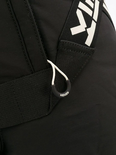 Shop Kenzo Men's Black Polyester Travel Bag