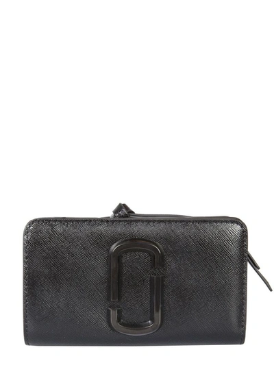 Shop Marc Jacobs Women's Black Leather Wallet